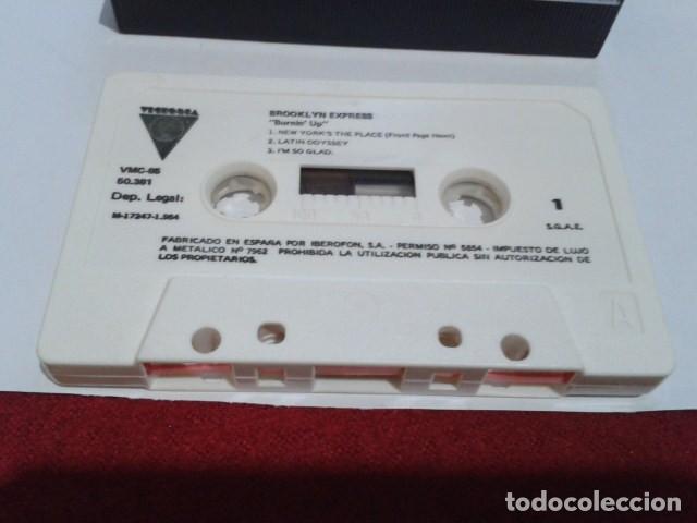 Casetes antiguos: CASETE SOLO CINTA CASSETTE ( Brooklyn Express ?&ndash; Burnin' Up) 1984 Victoria MUSICA DISCO