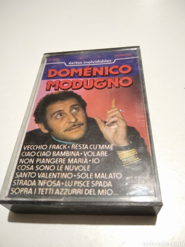 Casetes antiguos: Domenico Modugno cinta caset - Foto 1