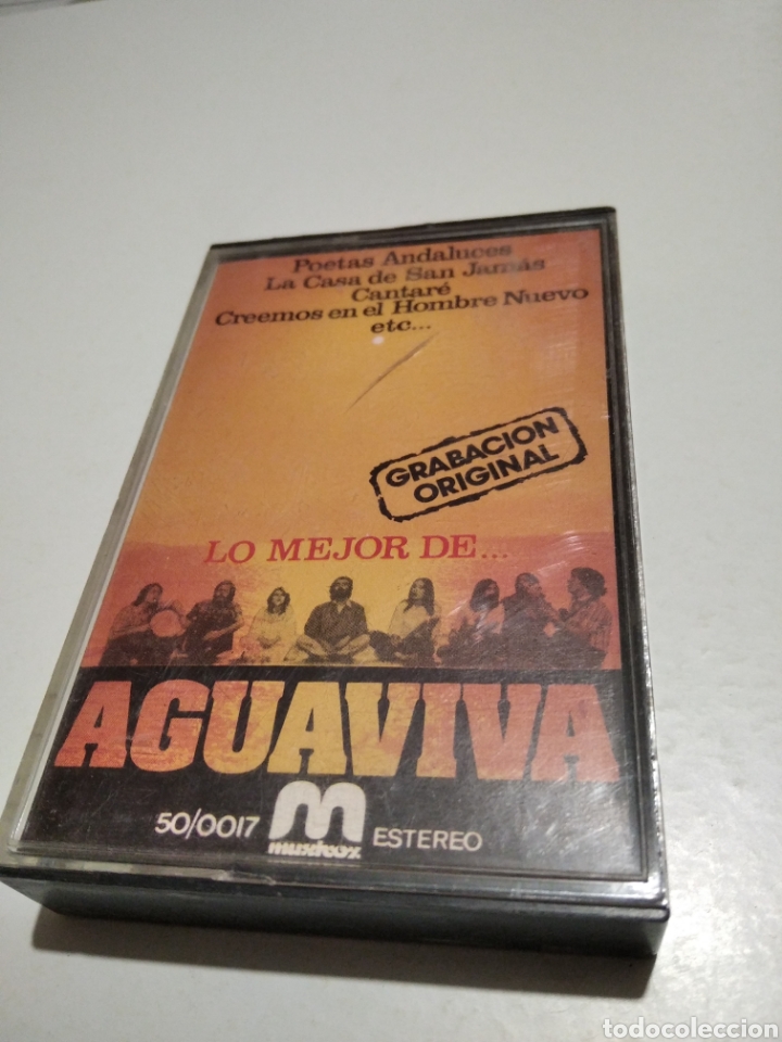 Casetes antiguos: Aguaviva cinta caset - Foto 1