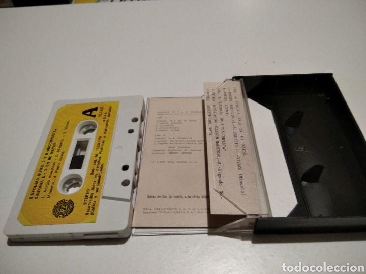 Casetes antiguos: Franz Schubert cinta caset - Foto 3