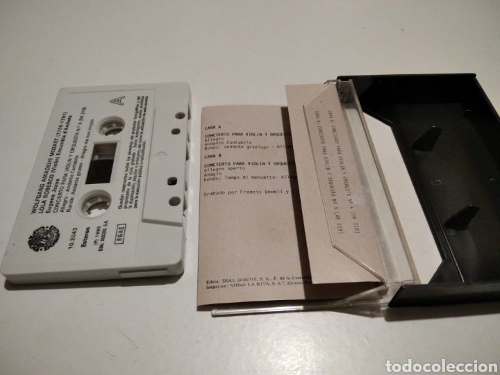 Casetes antiguos: Mozart cinta caset - Foto 3