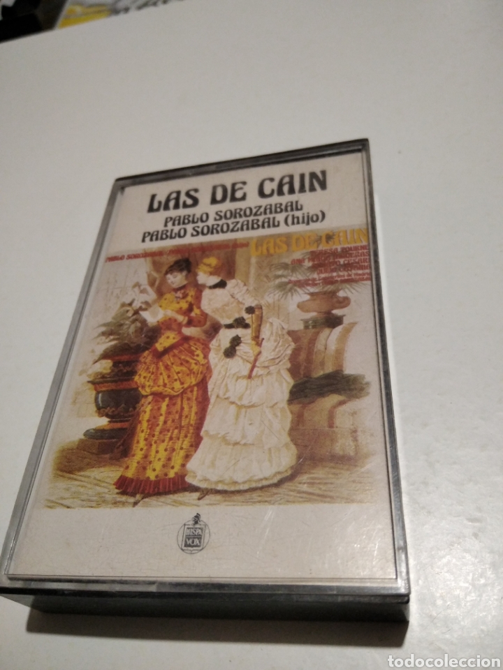 Casetes antiguos: Las de Ca&iacute;n cinta caset Pablo Soroz&aacute;bal - Foto 1