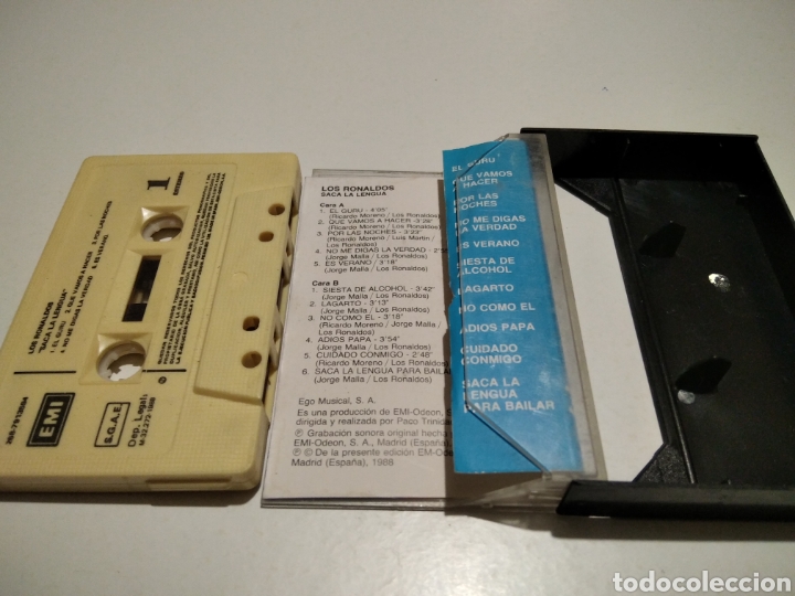 Casetes antiguos: Los ronaldos cinta caset - Foto 3