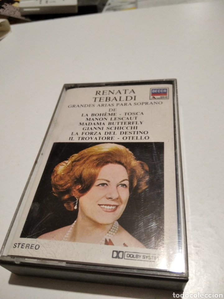 Casetes antiguos: Renata Tebaldi cinta caset - Foto 1