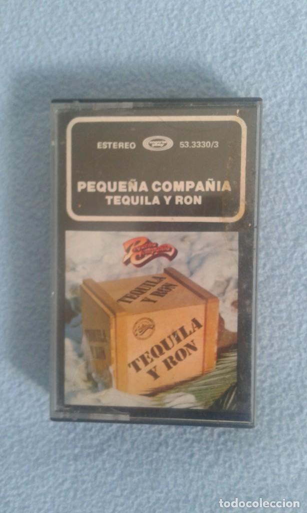 Casetes antiguos: CASETE PEQUE&Ntilde;A COMPA&Ntilde;IA, TEQUILA Y RON - Foto 1