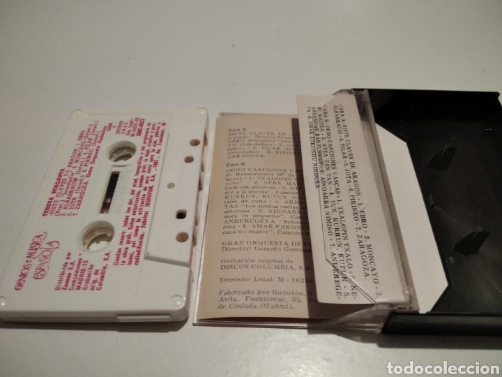 Casetes antiguos: Teresa Berganza cinta caset - Foto 2