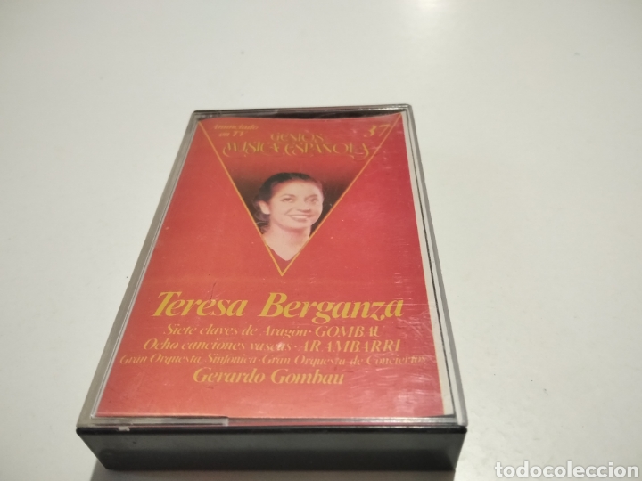Casetes antiguos: Teresa Berganza cinta caset - Foto 3