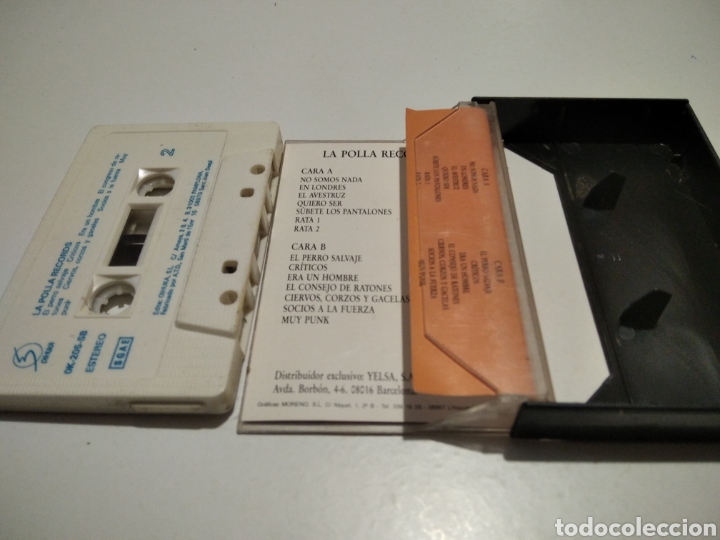 Casetes antiguos: La Polla Records cinta caset - Foto 3