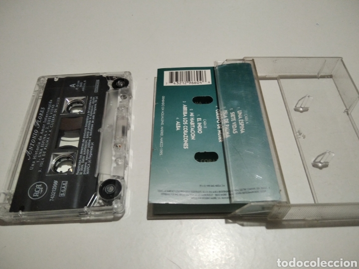 Casetes antiguos: Antonio Flores cinta caset - Foto 3