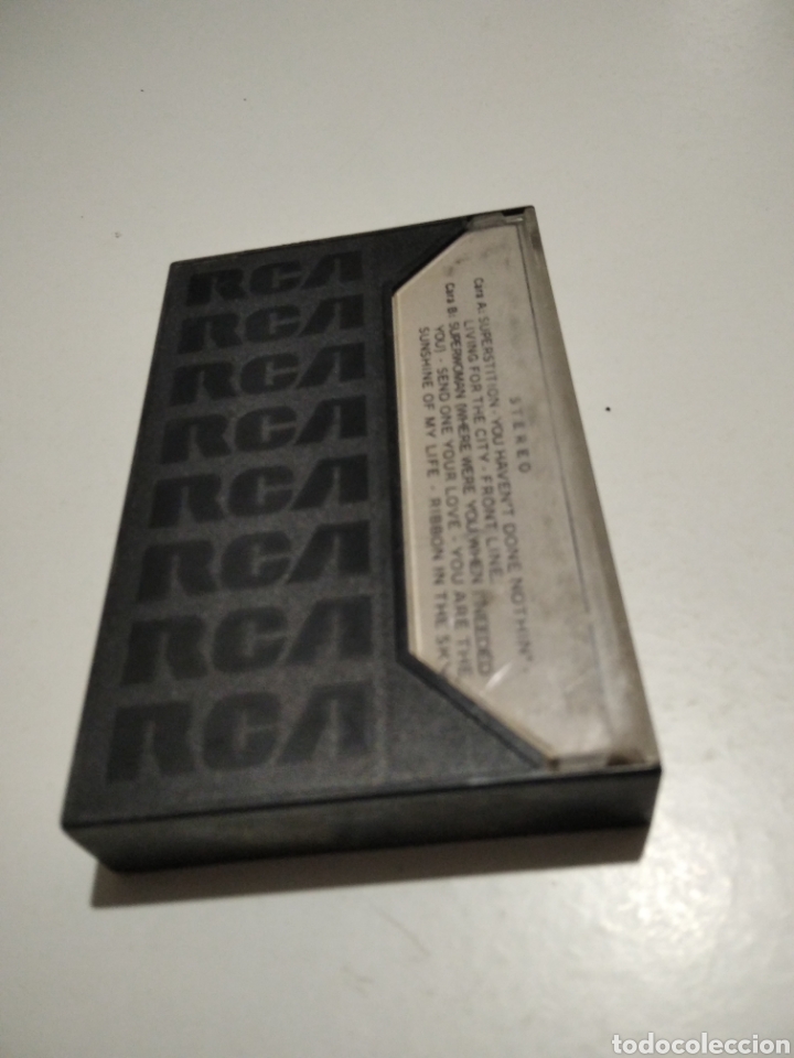 Casetes antiguos: Cinta caset Stevie Wonder - Foto 2