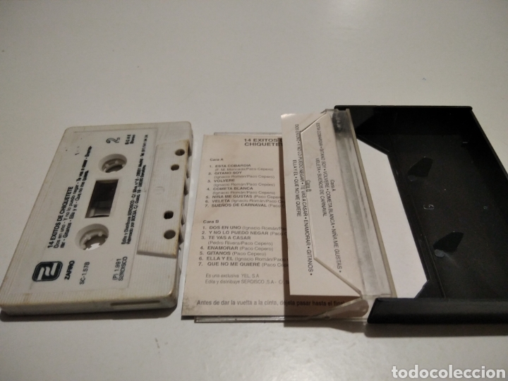 Casetes antiguos: Chiquetete cinta caset - Foto 3