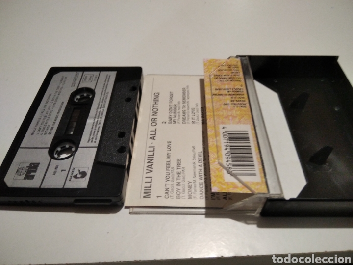 Casetes antiguos: Milli Vanilli cinta caset - Foto 3