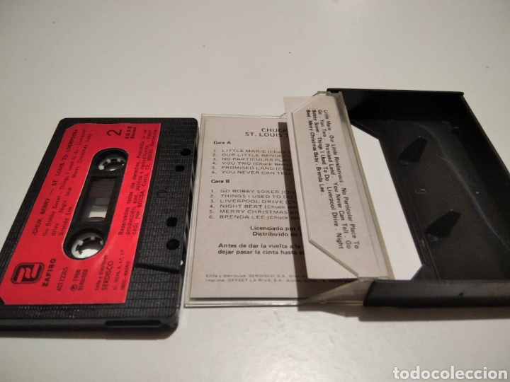 Casetes antiguos: Chuck Berry cinta caset - Foto 3