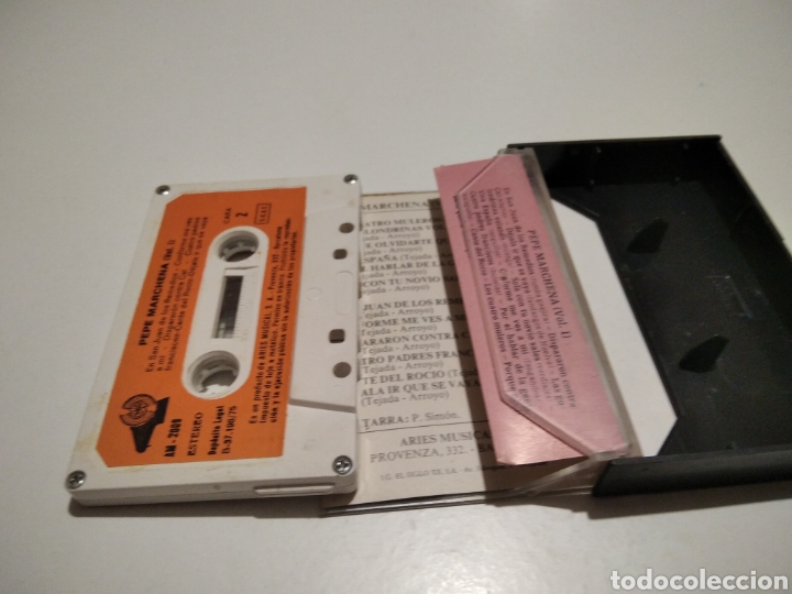 Casetes antiguos: Pepe Marchena vol1 cinta caset - Foto 3