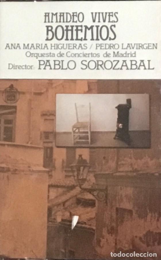 Casetes antiguos: BOHEMIOS - AMADEO VIVES - Foto 1