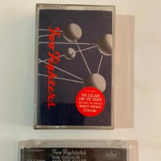 Casetes antiguos: CINTA CASSETTE FOO FIGHTERS THE COLOUR AND THE SHAPE DE 1997. Lote 209146740