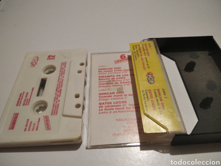 Casetes antiguos: Cinta caset Duncan Dhu - Foto 3