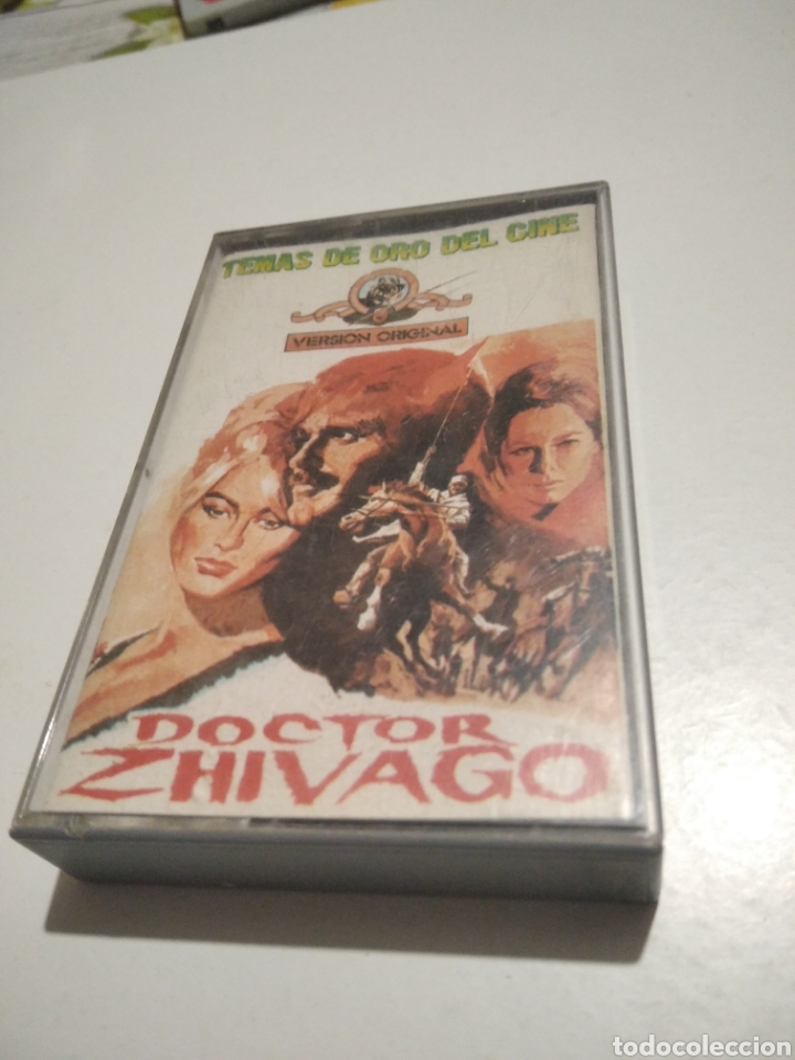Casetes antiguos: Cinta caset doctor Zhivago temas de oro del cine
