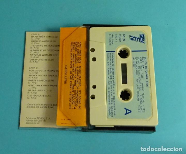 Casetes antiguos: CAROLE KING INTERPRETA &Eacute;XITOS DE CAROLE KING N&ordm; 7 - Foto 2