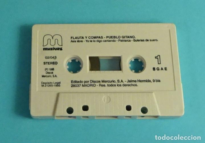 Casetes antiguos: FLAUTA Y COMPAS. PUEBLO GITANO - Foto 1