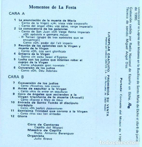 Casetes antiguos: El Misteri D&acute; Elx - Foto 3
