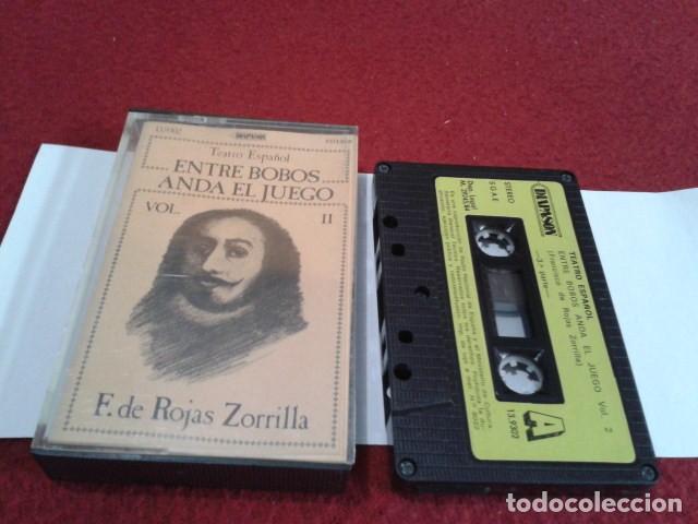 Cassette antiche: CASETE AUDIOLIBRO ( ENTERE BOBOS ANDA EL JUEGO TEATRO ESPA&Ntilde;OL VOLUMEN N&ordm; 2 )1984 DIAPASON - PERFECTO