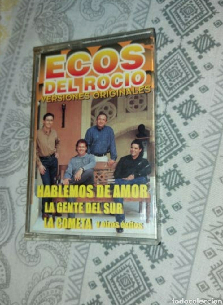 Casetes antiguos: Ecos del Rocio - Versiones Originales- Hablemos de amor, la gente del sur, la cometa y otros &eacute;xitos