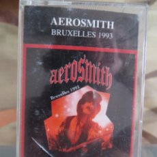 Casetes antiguos: AEROSMITH: LIVE BRUXELLES 1993 (MUY RARO) !!!. Lote 210052991