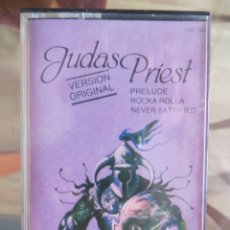 Casetes antiguos: JUDAS PRIEST / HERO, HERO / RARE SPANISH VERSION CASSETTE TAPE VICTORIA YEL 1982. Lote 210054551