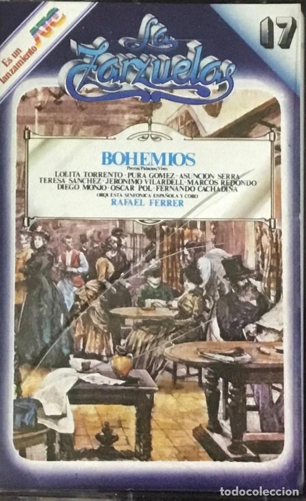 Casetes antiguos: BOHEMIOS - ZARZUELA - Foto 1