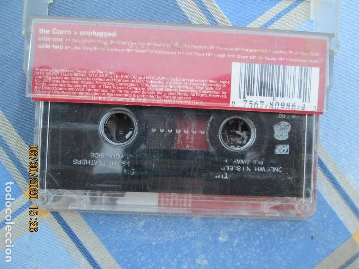 Casetes antiguos: THE CORRS . UNPLUGGED - CASETE - Foto 2