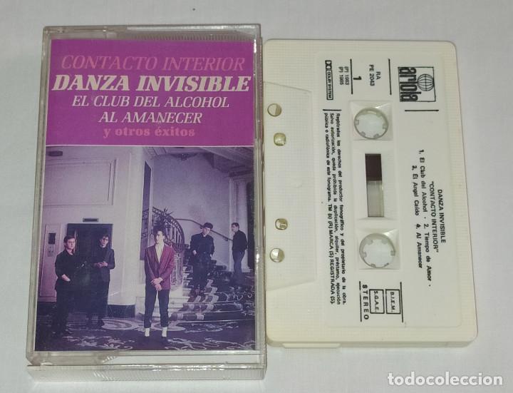 Casetes antiguos: CASSETTE DANZA INVISIBLE - CONTACTO INTERIOR - Foto 1