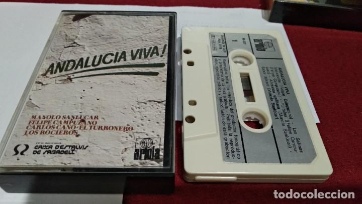 Casetes antiguos: CASETE CINTA CASSETTE ( ANDALUCIA VIVA ) 1978 ARIOLA - PROMO CAJA DE AHORROS ESPLUGAS DE LLOBREGAT