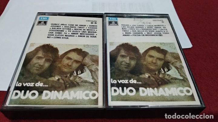 Casetes antiguos: CASETE 2 X CINTA CASSETTE ( Duo Dinamico ?&ndash; La Voz De...Duo Dinamico ) 1977 EMI ODEON