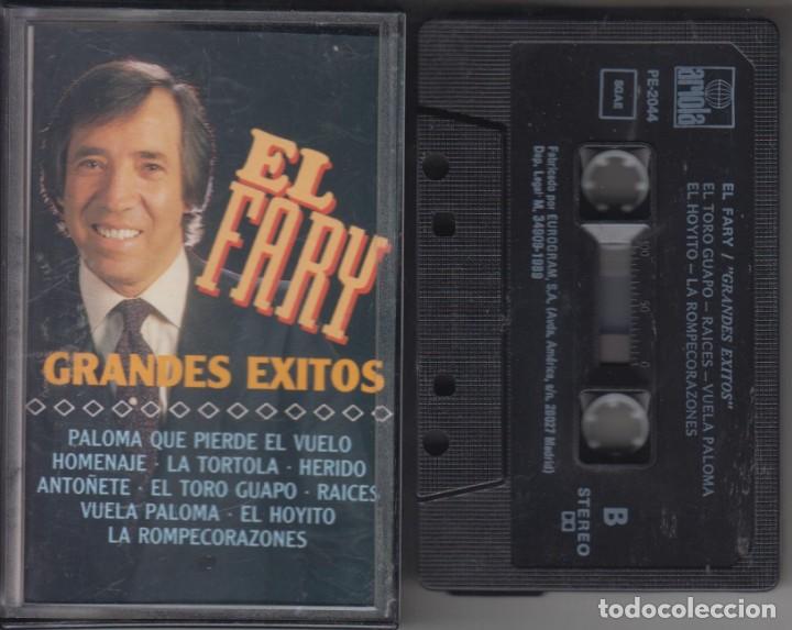 Casetes antiguos: El Fary cassette Grandes &eacute;xitos 1989 - Foto 1
