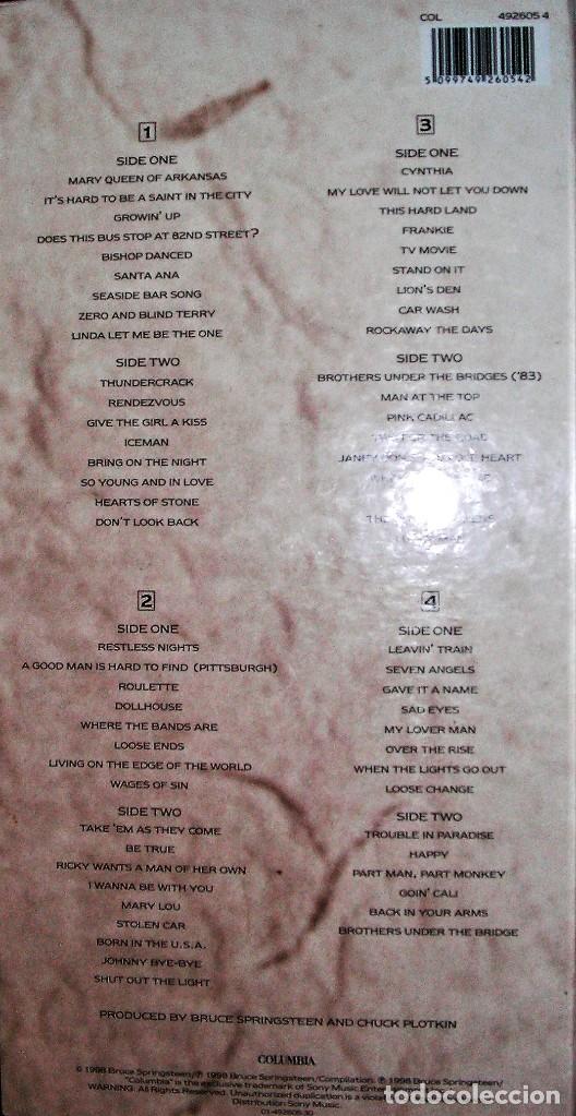 Casetes antiguos: BRUCE SPRINGSTEEN Tracks Deluxe Box Set 3 Cassette - Foto 3