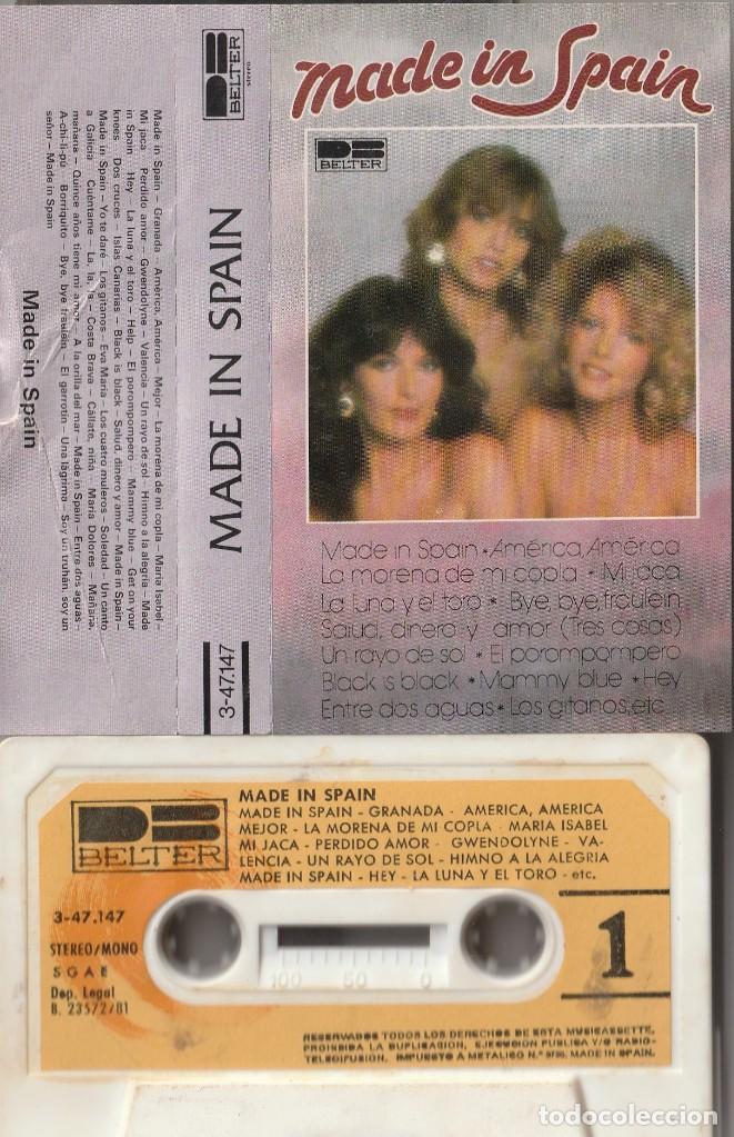Casetes antiguos: MADE IN SPAIN (CASSETTE BELTER 1981) - Foto 1