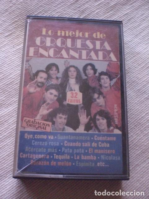 Casetes antiguos: cinta Lo mejor de Orquesta Encantada - Foto 1