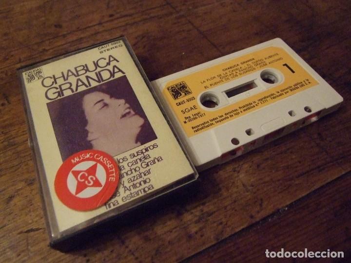 Casetes antiguos: CHABUCA GRANDA - CAUDAL CAUT 5003 1977 - Foto 1