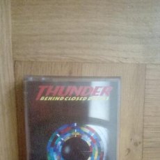Casetes antiguos: THUNDER. BEHIND CLOSED DOORS.CASSETTE (1995). Lote 211663410