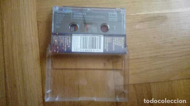 Casetes antiguos: THUNDER. BEHIND CLOSED DOORS.CASSETTE (1995) - Foto 2