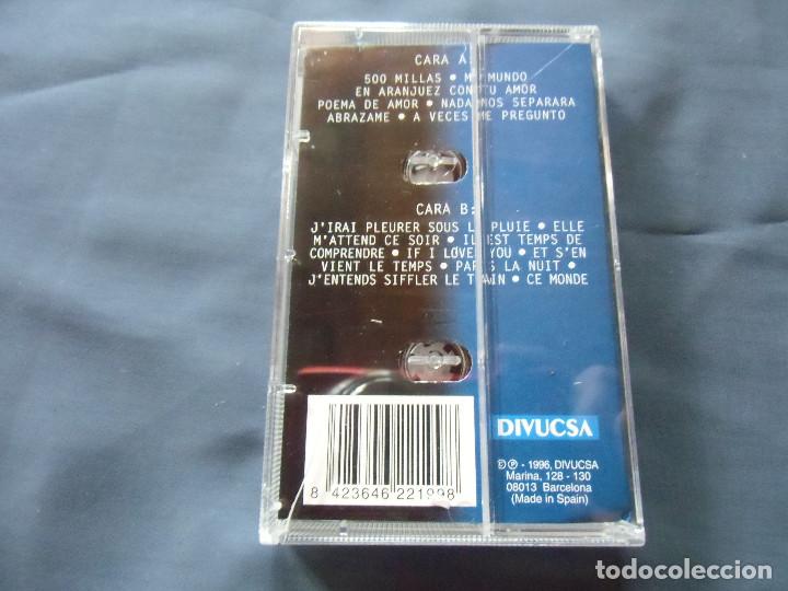 Casetes antiguos: CINTA CASSETE. RICHARD ANTHONY. SENTIMENTAL. DIVUCSA 1996. - Foto 2