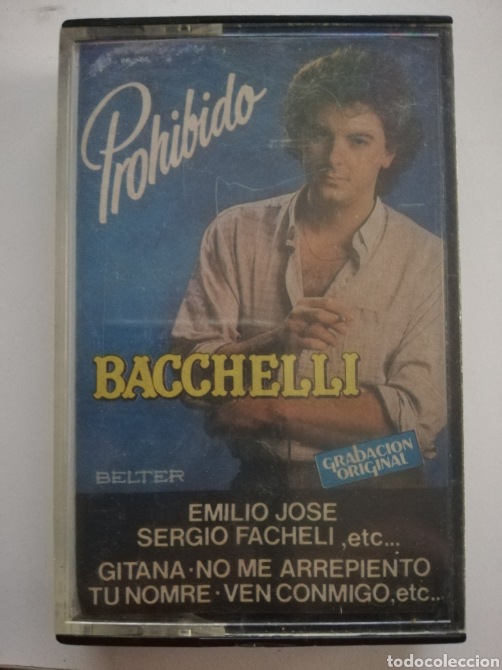 Casetes antiguos: BACCHELLI - PROHIBIDO (1982) - Foto 1