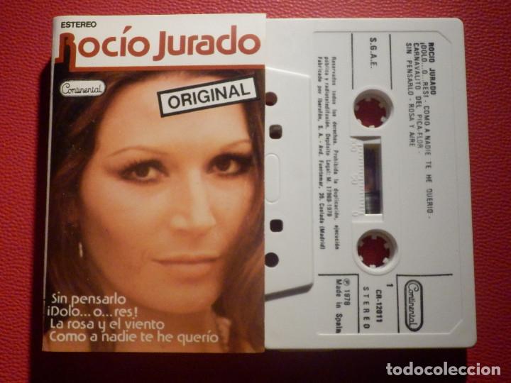 Casetes antiguos: Cinta de Cassette - Rocio Jurado - Continental 1978 - Foto 1