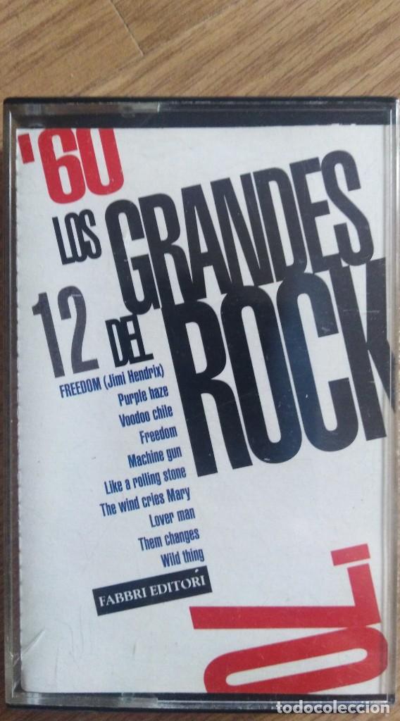 Casetes antiguos: Casette colecci&oacute;n Los grandes del rock. - Foto 1