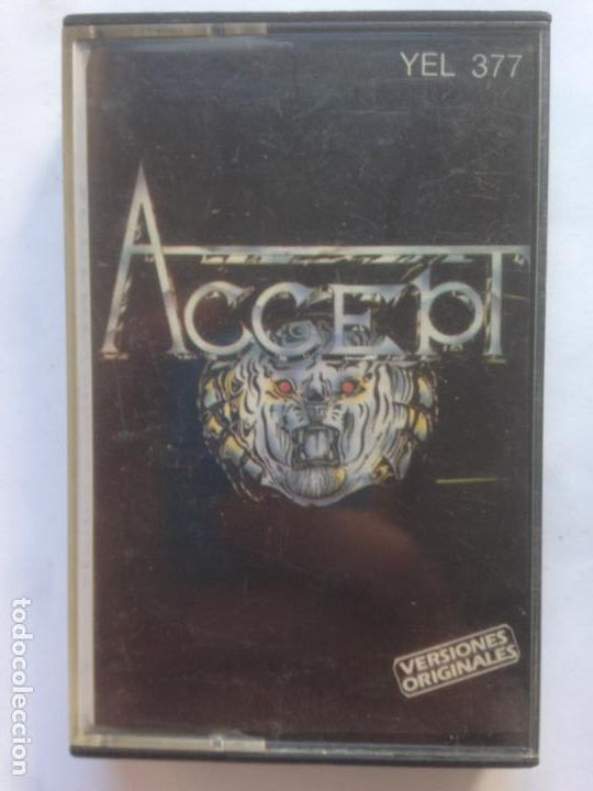 Casetes antiguos: ACCEPT - I`M A REBEL - 1980 - Foto 1