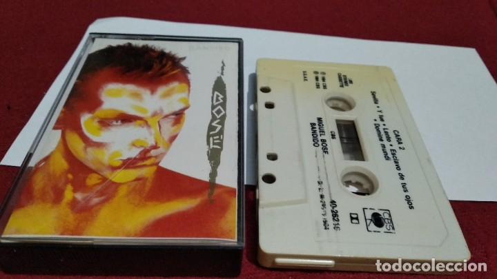 Casetes antiguos: CASETE CINTA CASSETTE ( MIGUEL BOSE - BANDIDO ) 1984 CBS