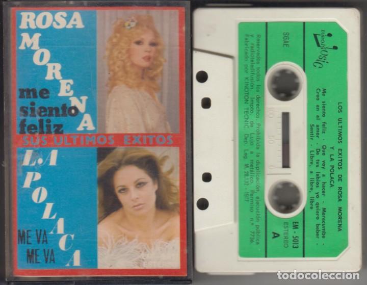 Casetes antiguos: Los &uacute;ltimos &eacute;xitos de Rosa Morena y La Polaca cassette 1977