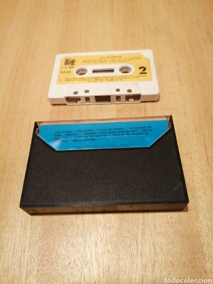 Casetes antiguos: Los Rel&aacute;mpagos. Recopilatorio. - Foto 2