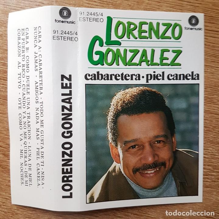 Casetes antiguos: CASETE DE LORENZO GONZ&Aacute;LEZ. CABARETERA. FONOMUSIC - Foto 1